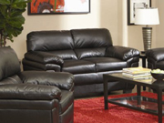 Fenmore Casual Ultra Plush Faux Leather Love Seat